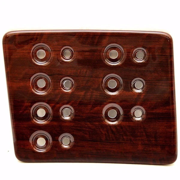 Crest Boat Switch Panel Blank 64348 - Carribbean Woodgrain