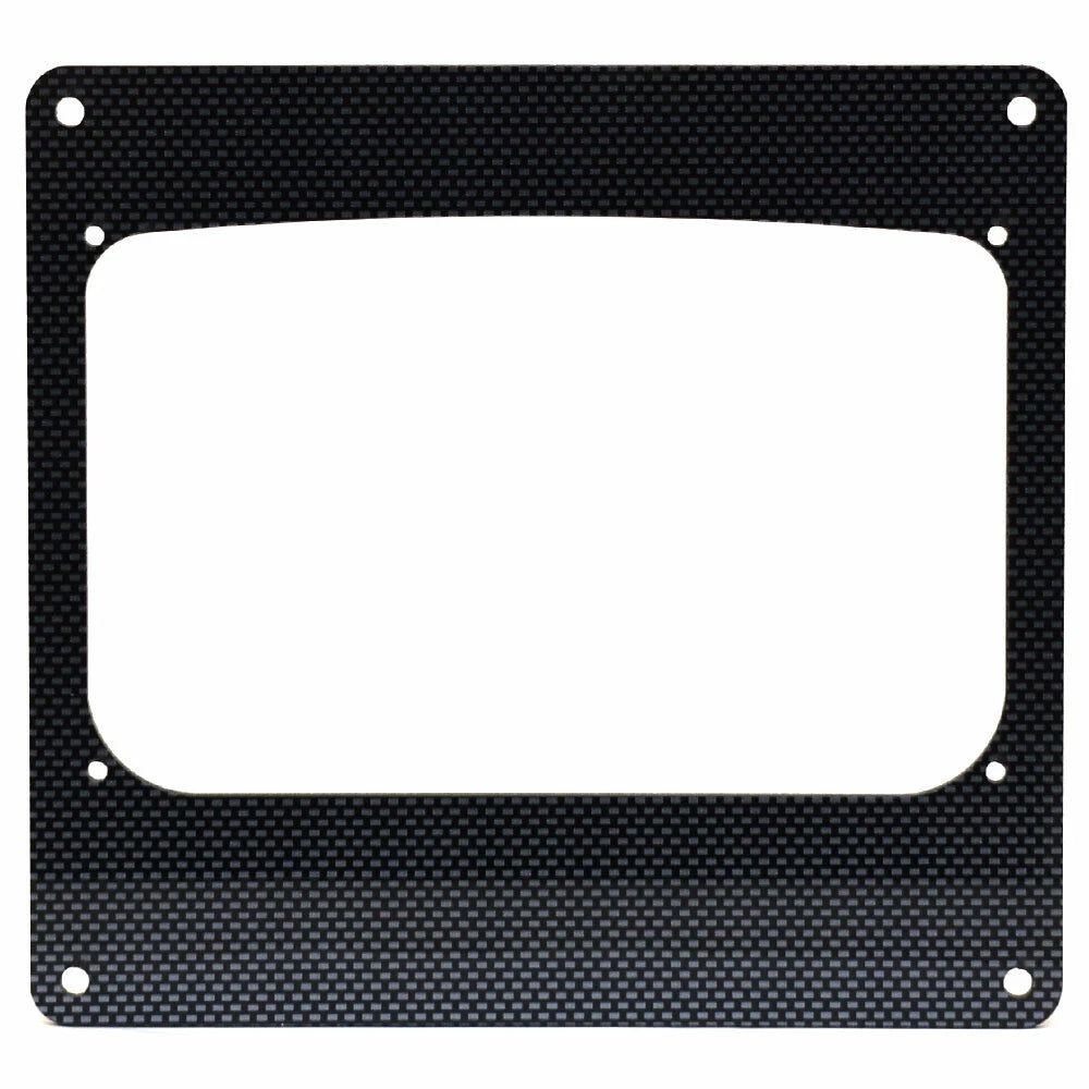 G3 Boat Blank Dash Panel 73422989 - Faux Carbon Fiber Black
