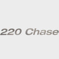 Crestliner Boat Decal Sticker 2326581 - 220 Chase Silver