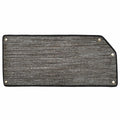 Cobalt Boat Snap-In Deck Mat 406863A - Gray/Tan Woven Vinyl