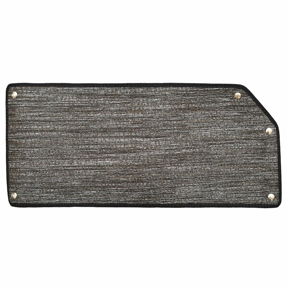Cobalt Boat Snap-In Deck Mat 406863A - Gray/Tan Woven Vinyl