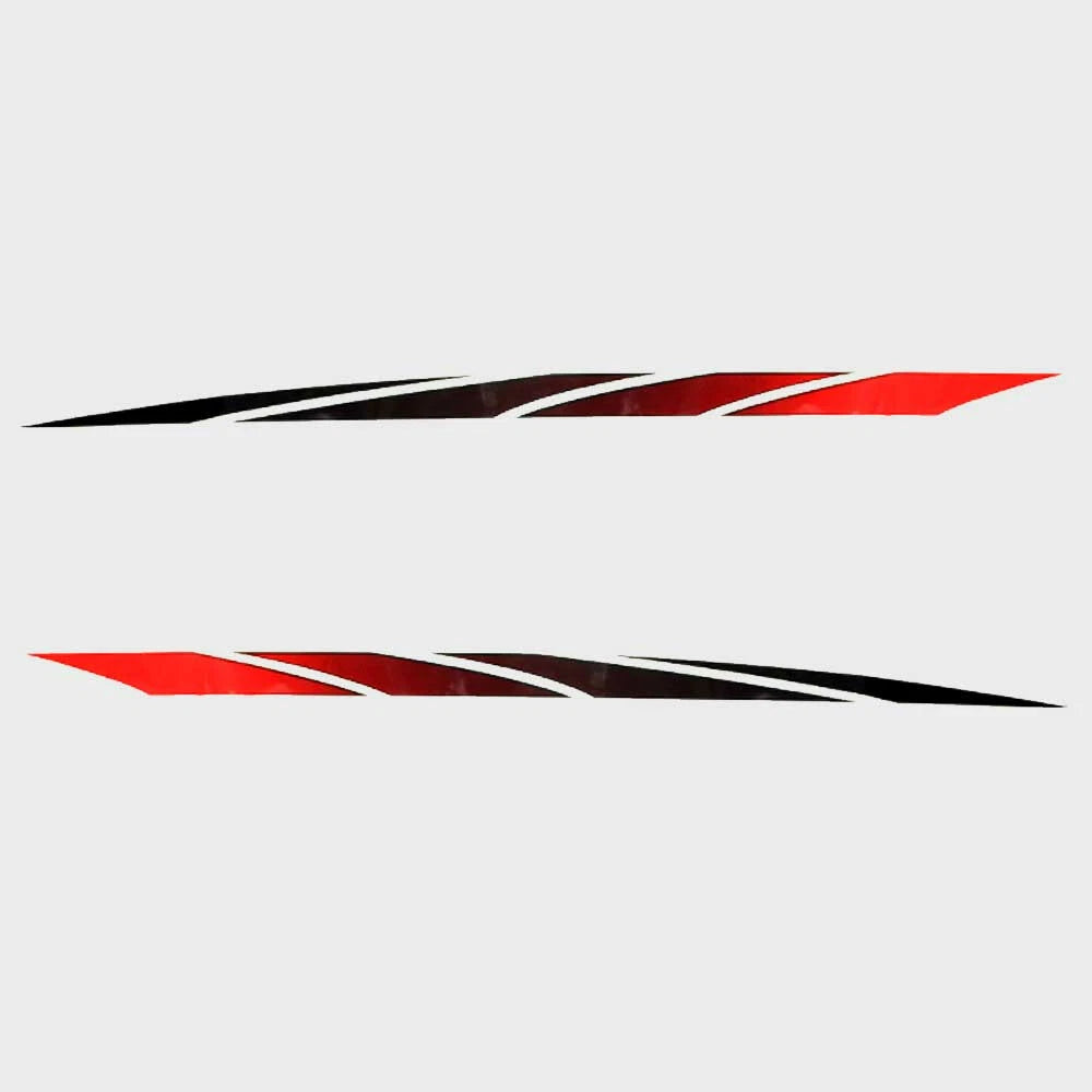 Glastron Boat Graphic Hull Decals - GT Red Sticker 2008 (set of 2)