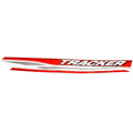 Tracker Boat Graphic Decal 185051 - Red Hull Sticker
