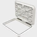 Innovative Boat Deck Hatch 521-225 - 17 X 13 Inch Polar with Stainless Latch
