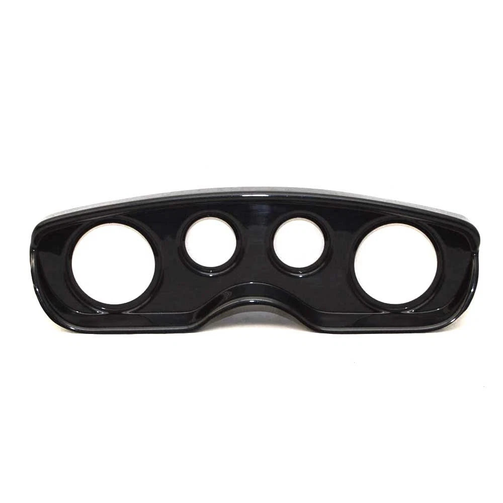 Lund Boat Blank Gauge Panel - 18 1/4 X 5 7/8 Inch Metallic Black