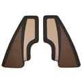 Lund Boat Bow Cushions 2274098 - 2075 Tyee Black Brown (set of 2)