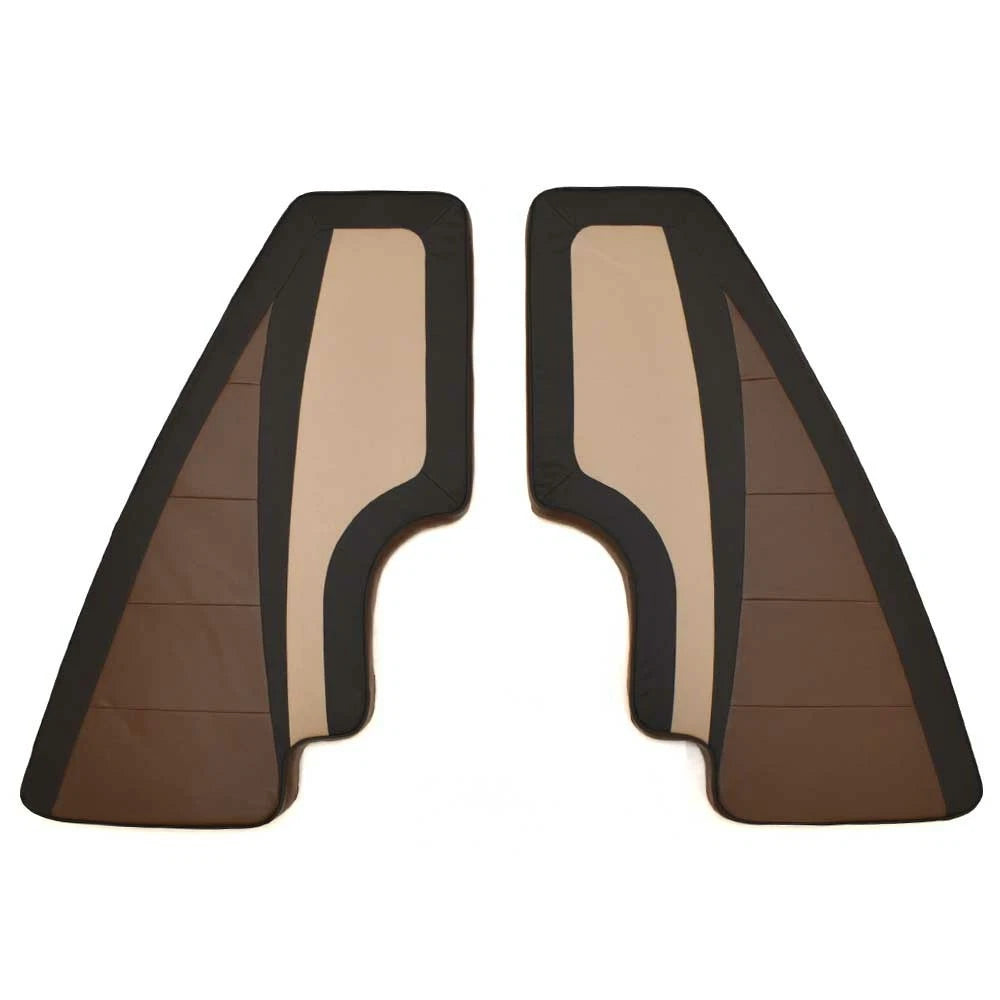 Lund Boat Bow Cushions 2274098 - 2075 Tyee Black Brown (set of 2)