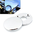 Motorcycle Fork Lock Cover Aluminum Alloy for Harley Road King Chrome 1994+