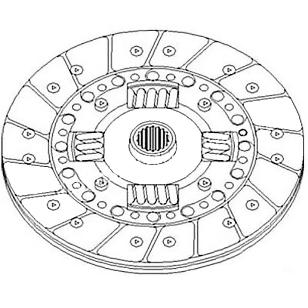 Disc SBA320400243 Fits Ford Holland 1120 1210
