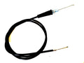 THROTTLE CABLE 48" BLACK STRAIGHT END 125CC 140CC SUPER PIT DIRT BIKE
