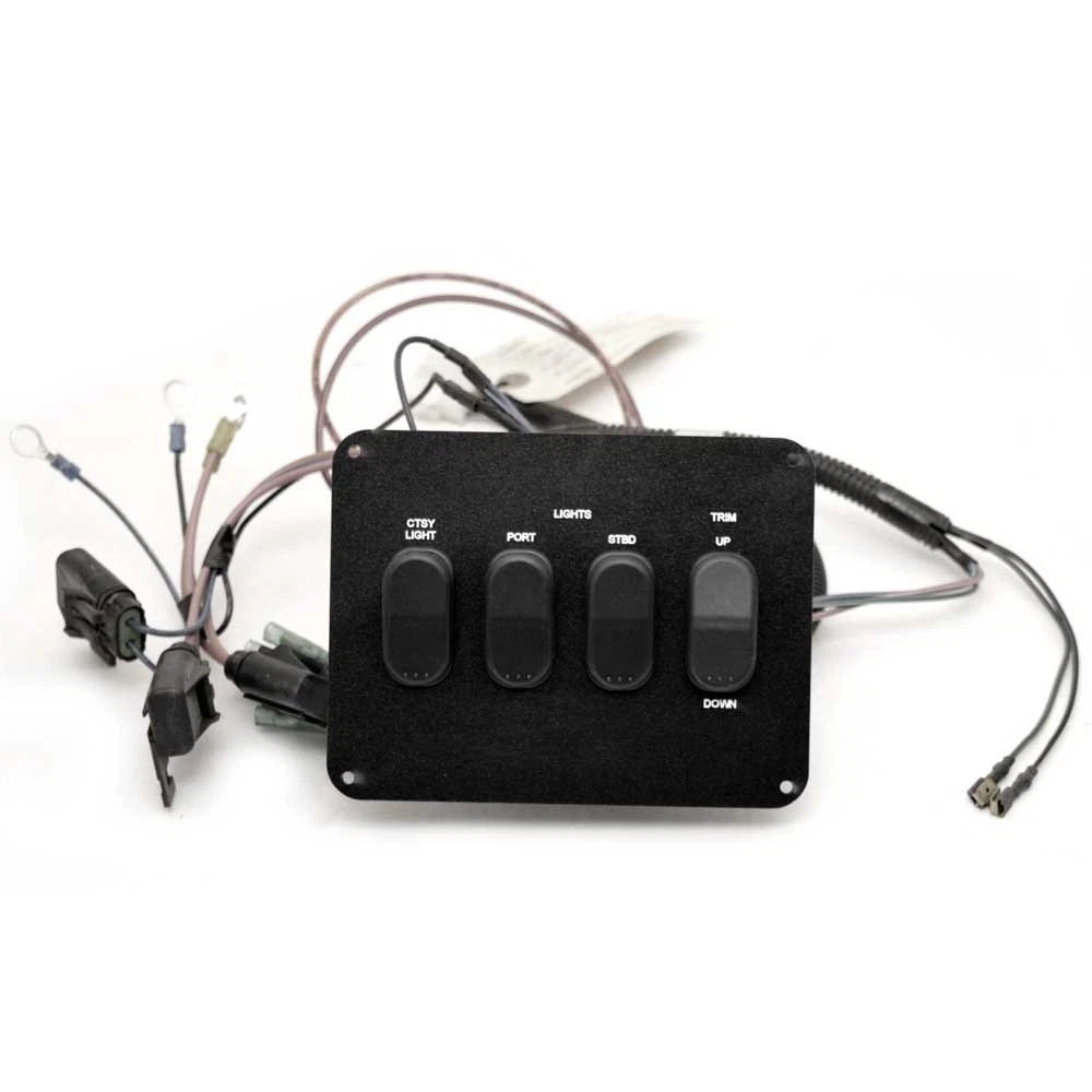 Tracker Boat Switch Panel 183018 - 6 1/2 X 5 Inch Lights Trim