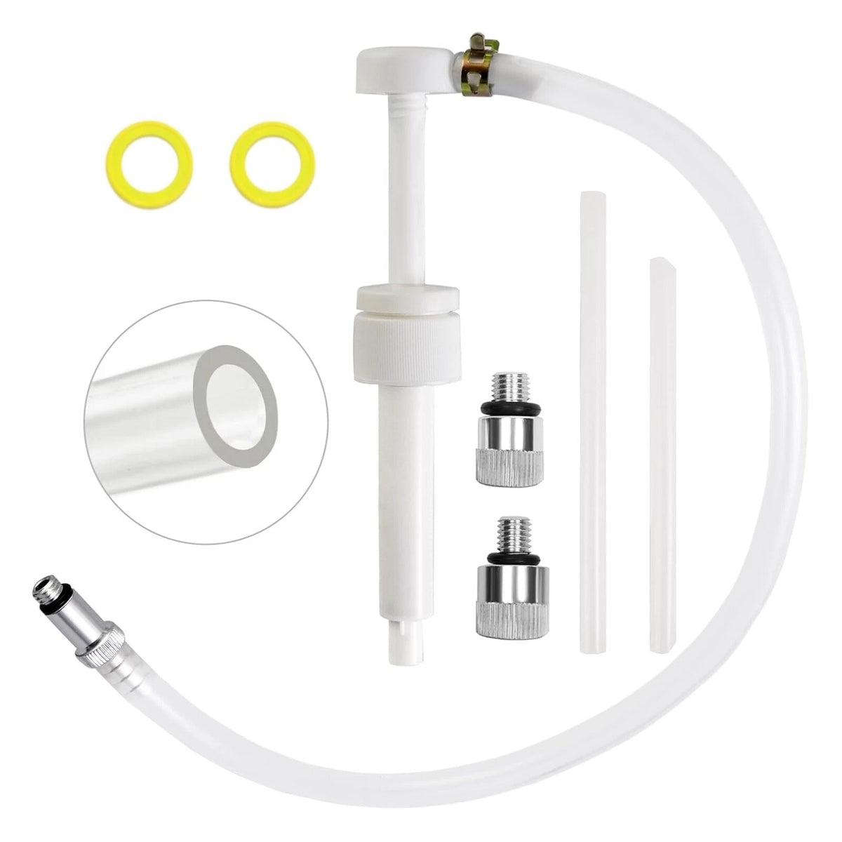 Gear Lube Pump & Metric Adapter for Tohatsu Mariner Mercury Outboard