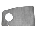Tracker Boat Snap-In Deck Mat 315558 - 43 3/4 Inch Woven Gunmetal