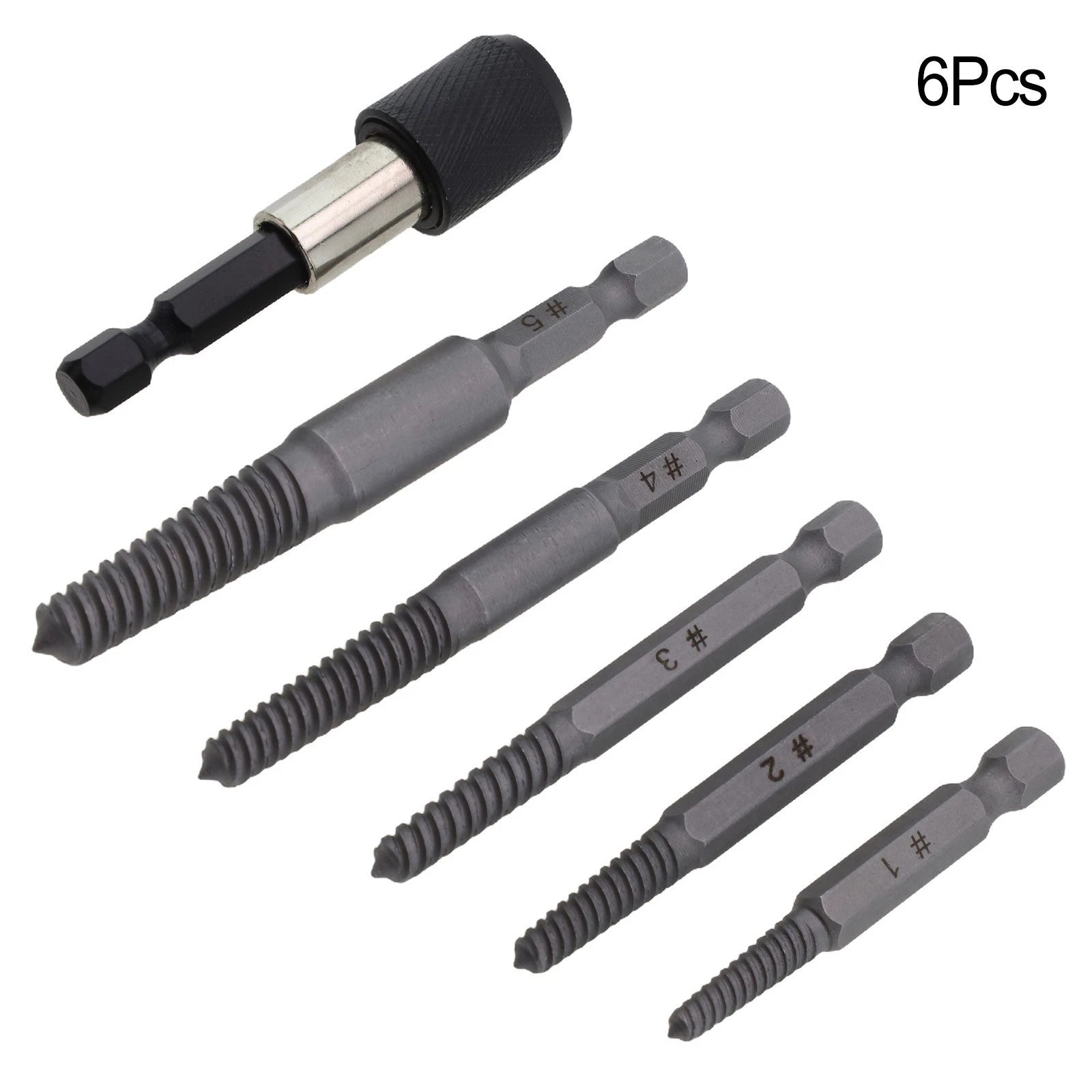 Stud Screw Extractor Hand Tools Good Toughness Remover Set Steel Treatment