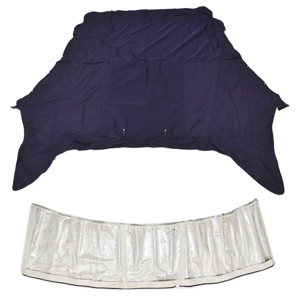 Chaparral Boat Aft Curtain Kit - 307 HT Ameritex Navy Blue (3 PC)