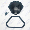 Repl Sea-Doo GTX RXT FISH STORAGE LID GLOVE BOX LID with GASKET & LATCH 264000132