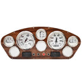 Four Winns Boat Gauge Dash Panel 025-4550 - Euro 16 X 6 5/8 Inch