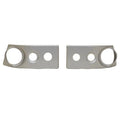 Larson Boat Instrument Panel Blank 2209-0383 - STBD PORT Silver (set of 2)