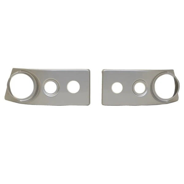 Larson Boat Instrument Panel Blank 2209-0383 - STBD PORT Silver (set of 2)