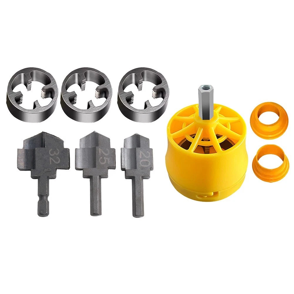 Professional Grade PPR Drill Bit and Pipe Threading Kit for DIY Projects