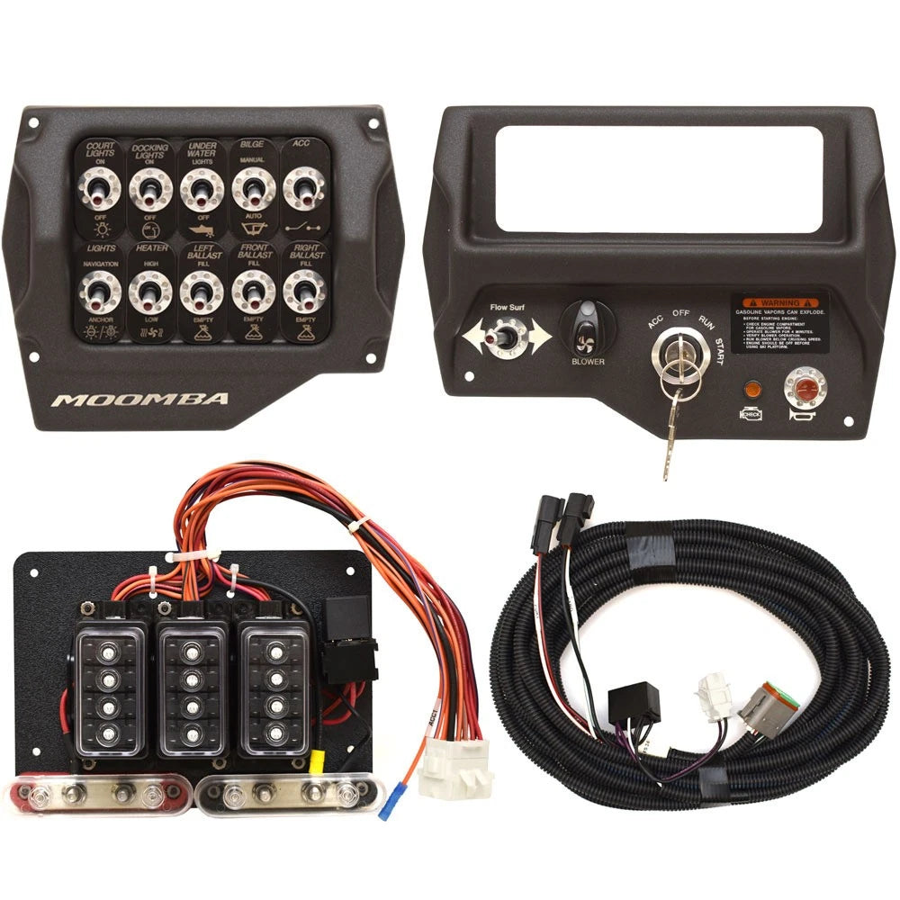 Moomba Boat Dash Switch Panel Set 121152 - Toggles Ignition (kit)