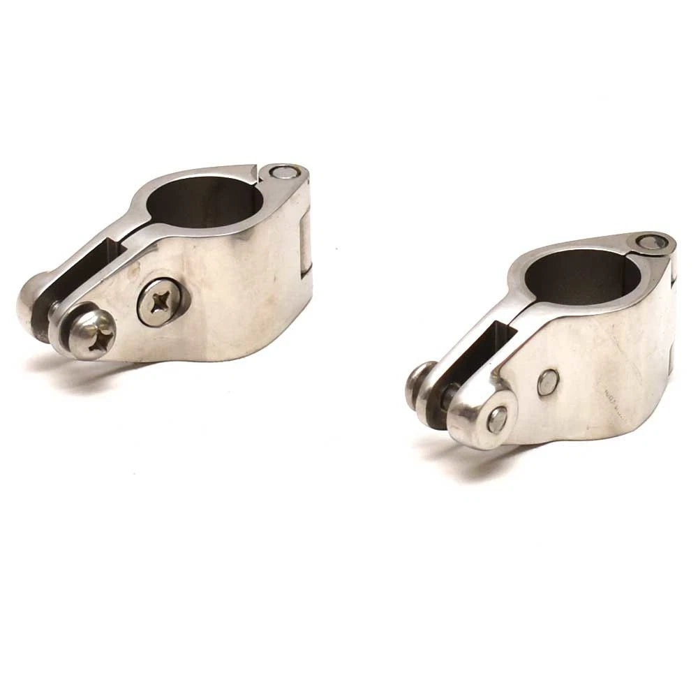 Stainless Boat Bimini Jaw Clamp 73524068 - 7/8 Inch Fitting (kit)