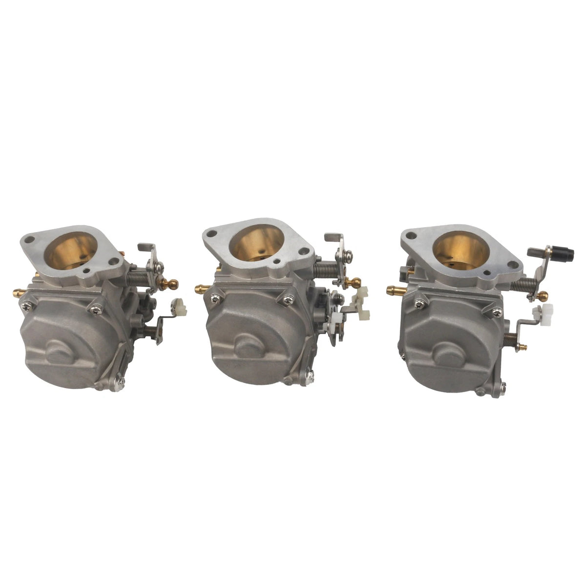 688 Outboard Carbs Carburetor Set for Yamaha 2 Stroke 3 Cylinder 75 85 HP Engine