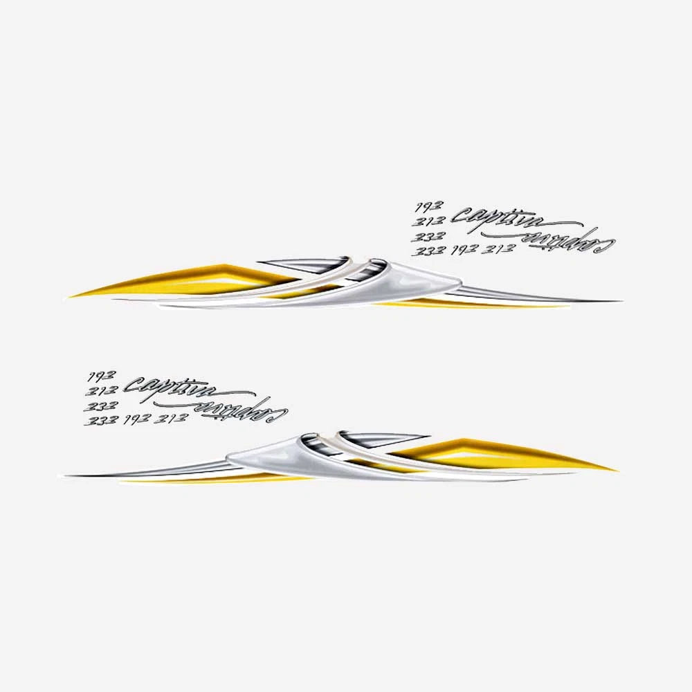 Rinker Boat Decal 218613 - 2004 Captiva 192 - 212 - 232 (set of 2)