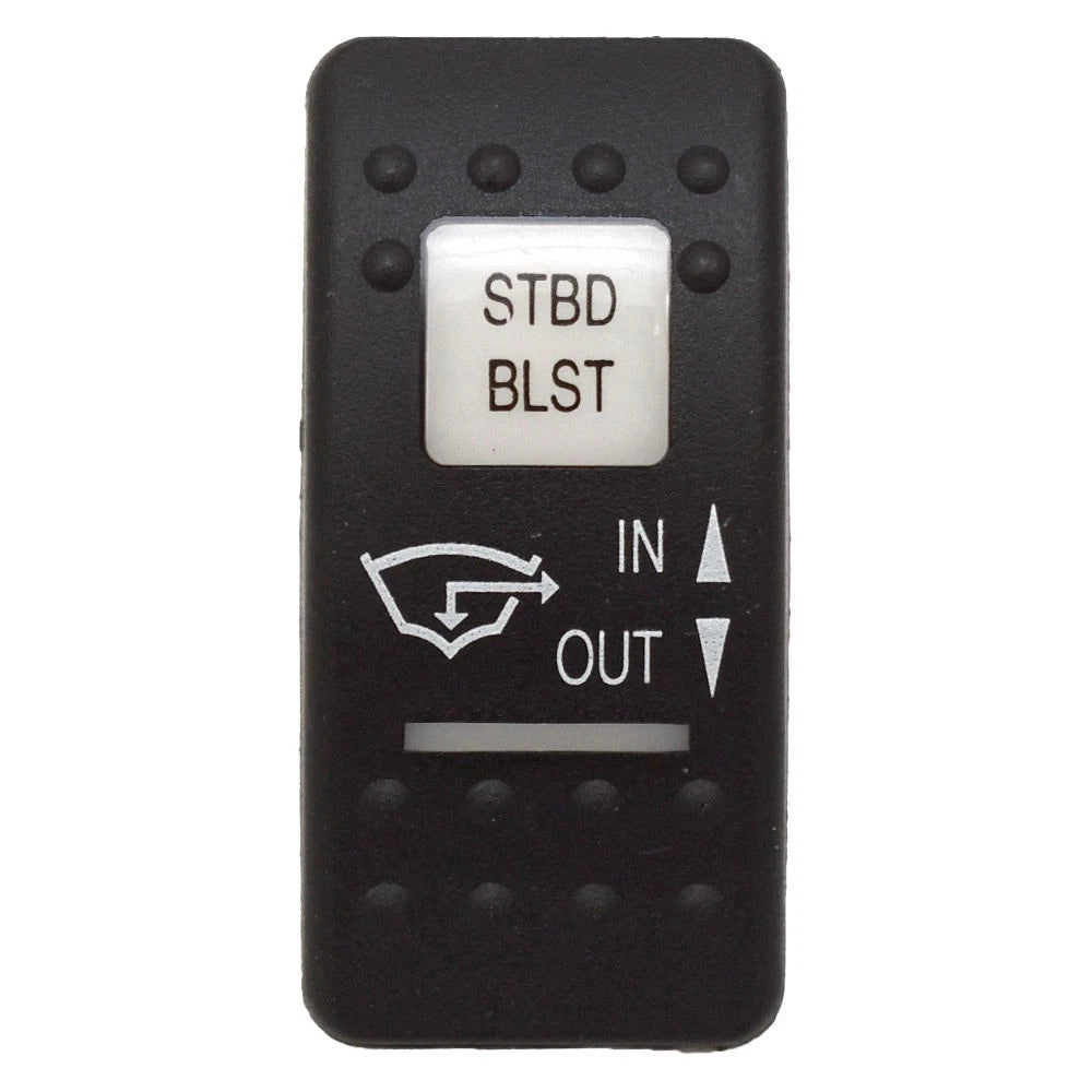 Carling Boat Contura II Rocker Switch Actuator - STBD Ballast Lighted
