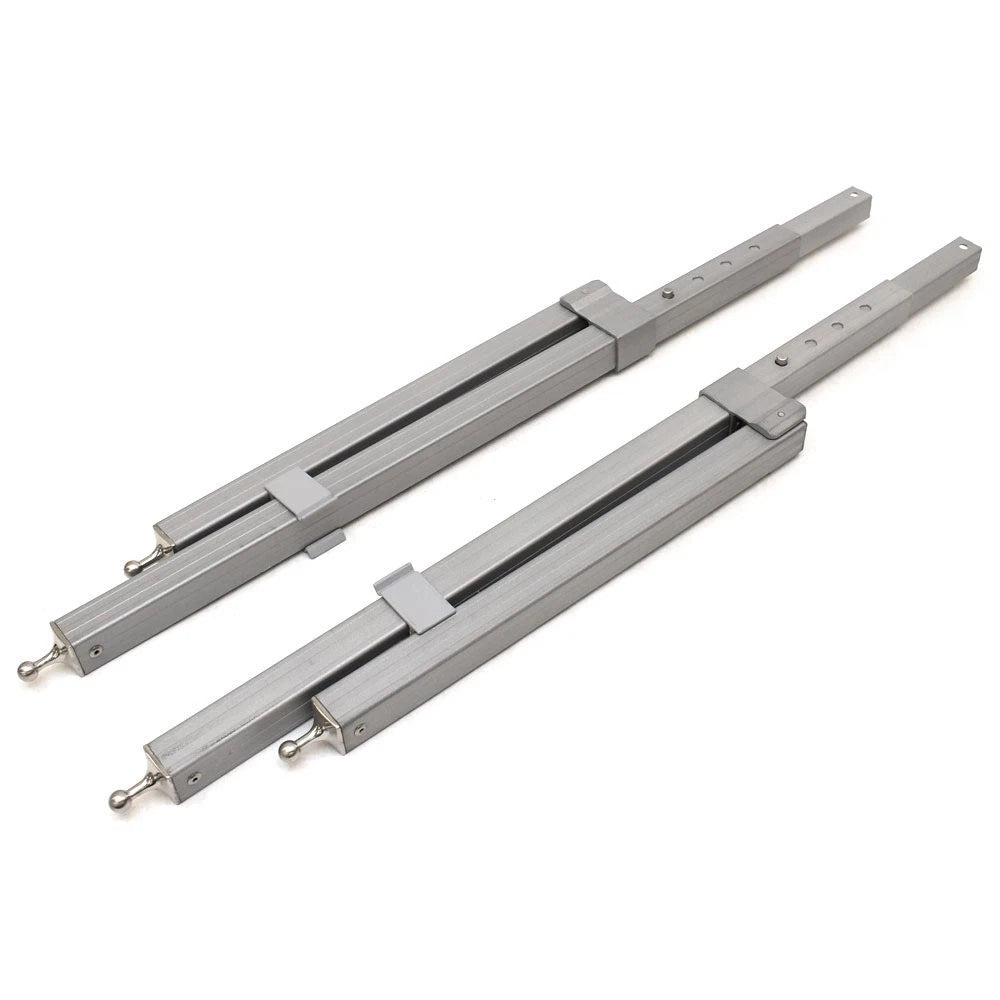 Pontoon Boat Bimini Stanchion Struts - with Trailering Brackets (set of 2)