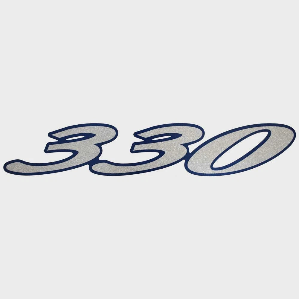 Cruisers Boat Model Decal Sticker V2333100 - 330 Express Silver Blue