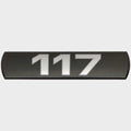 Ranger Boat Raised Emblem Decal 149641-01 - Z117 Sticker