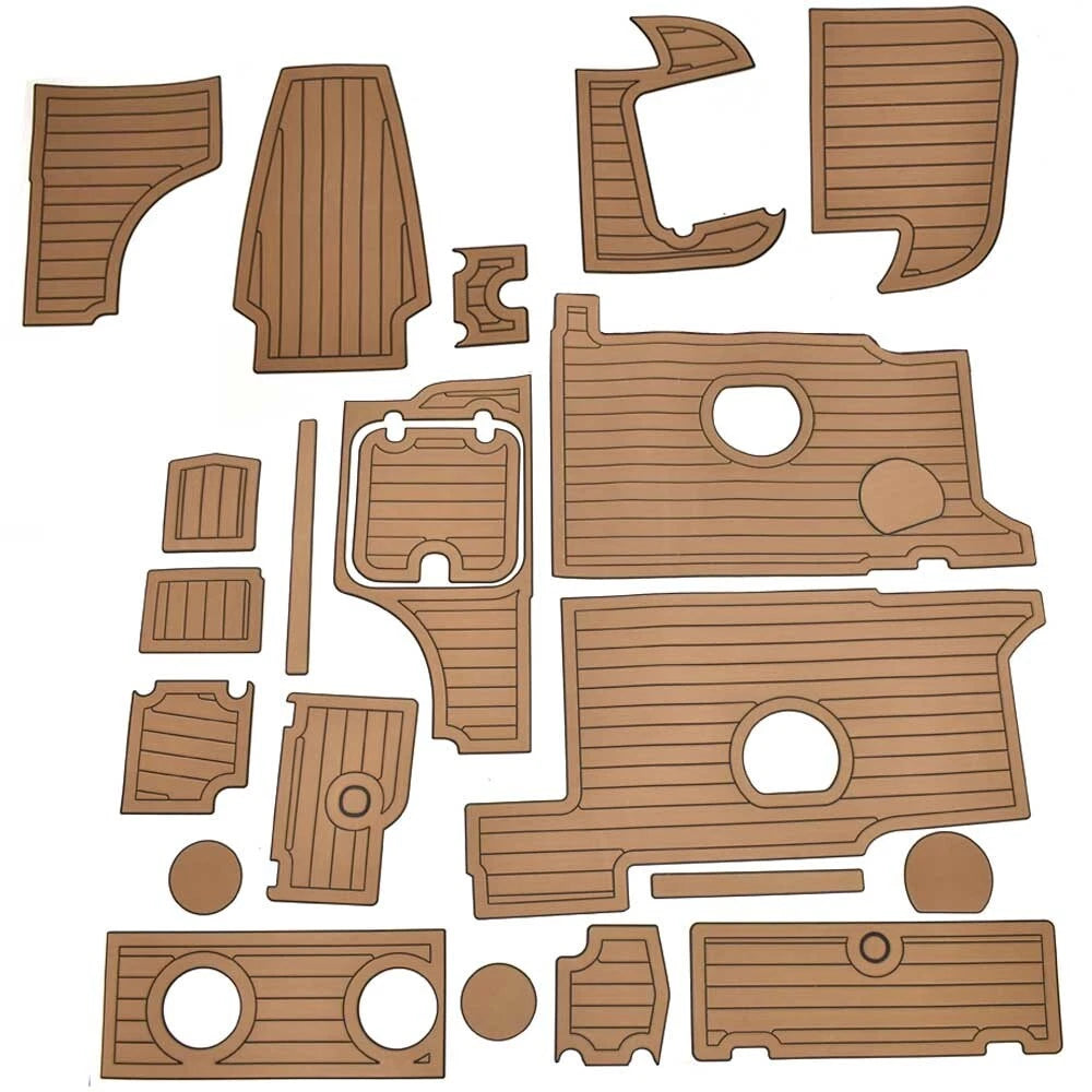 Larson Boat Non-Skid Deck Mat 8137915 - LXH 190 OB Brown (kit)