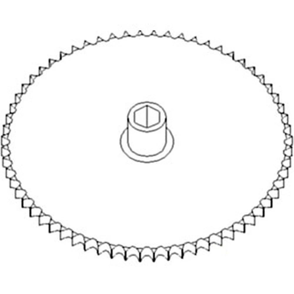 Auger Drive Sprocket Assembly Fits Case/Internati Onal Harvester Models