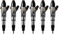 6X Fuel Injector 0445-120-399 for Caterpillar C4.4 C7.7 M315D2 M317D2 320D2