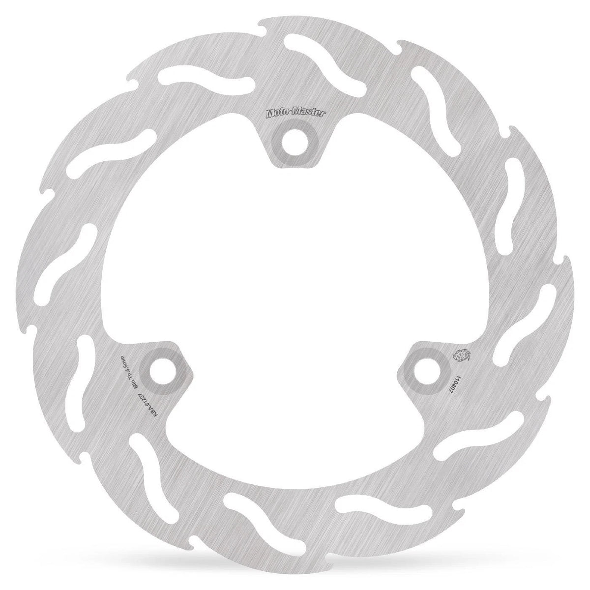 Moto Master Rear Flame Brake Disc for Kawasaki Ninja 300 2013-2016