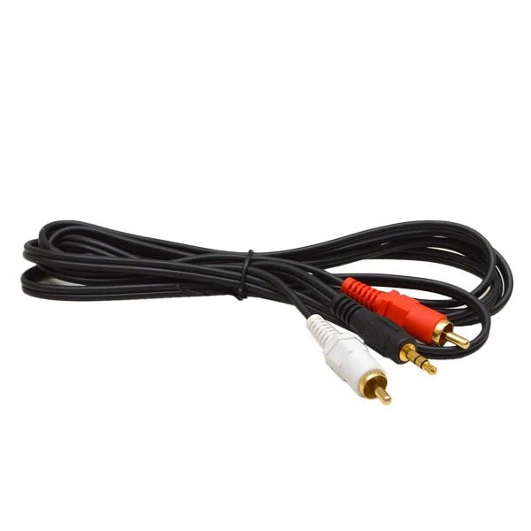 ProSpec Boat Stereo Audio Cable Adapter MIL-RCAMINI - 6 Foot RCA