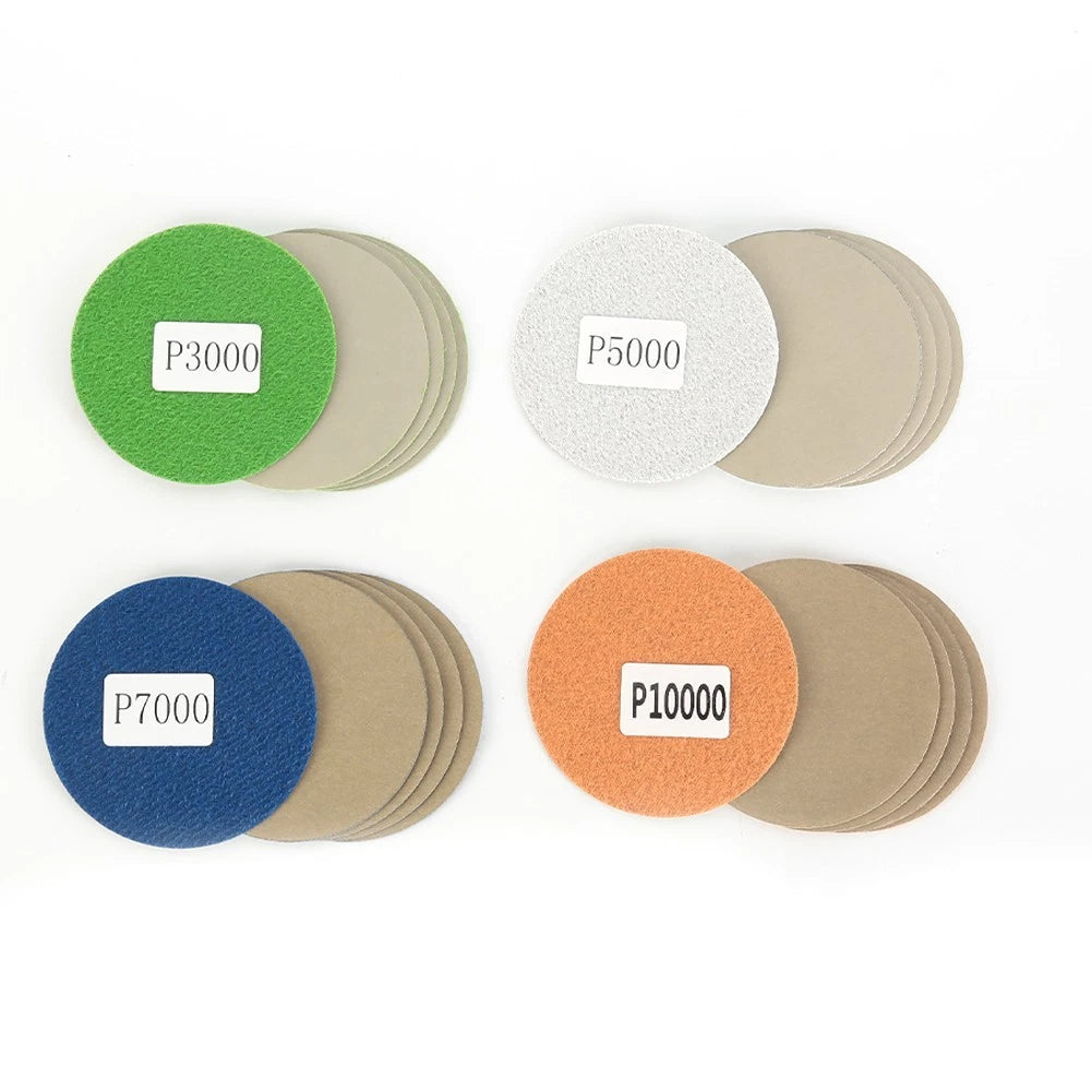20pcs Set Sandpaper 3000-10000 Grit Sander Paper Sanding Discs Replace