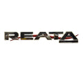 Ranger Pontoon Boat Raised Decal 303598 - Reata 27 Inch Silver Red