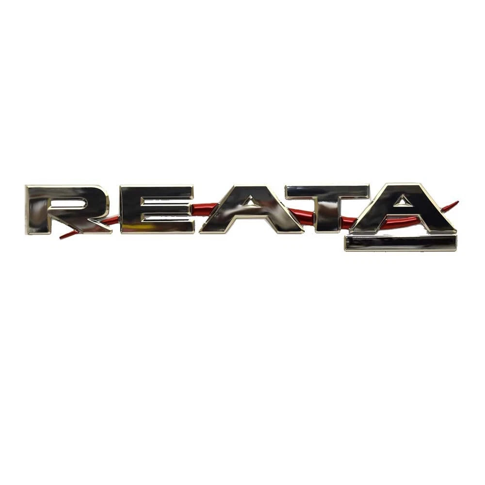 Ranger Pontoon Boat Raised Decal 303598 - Reata 27 Inch Silver Red