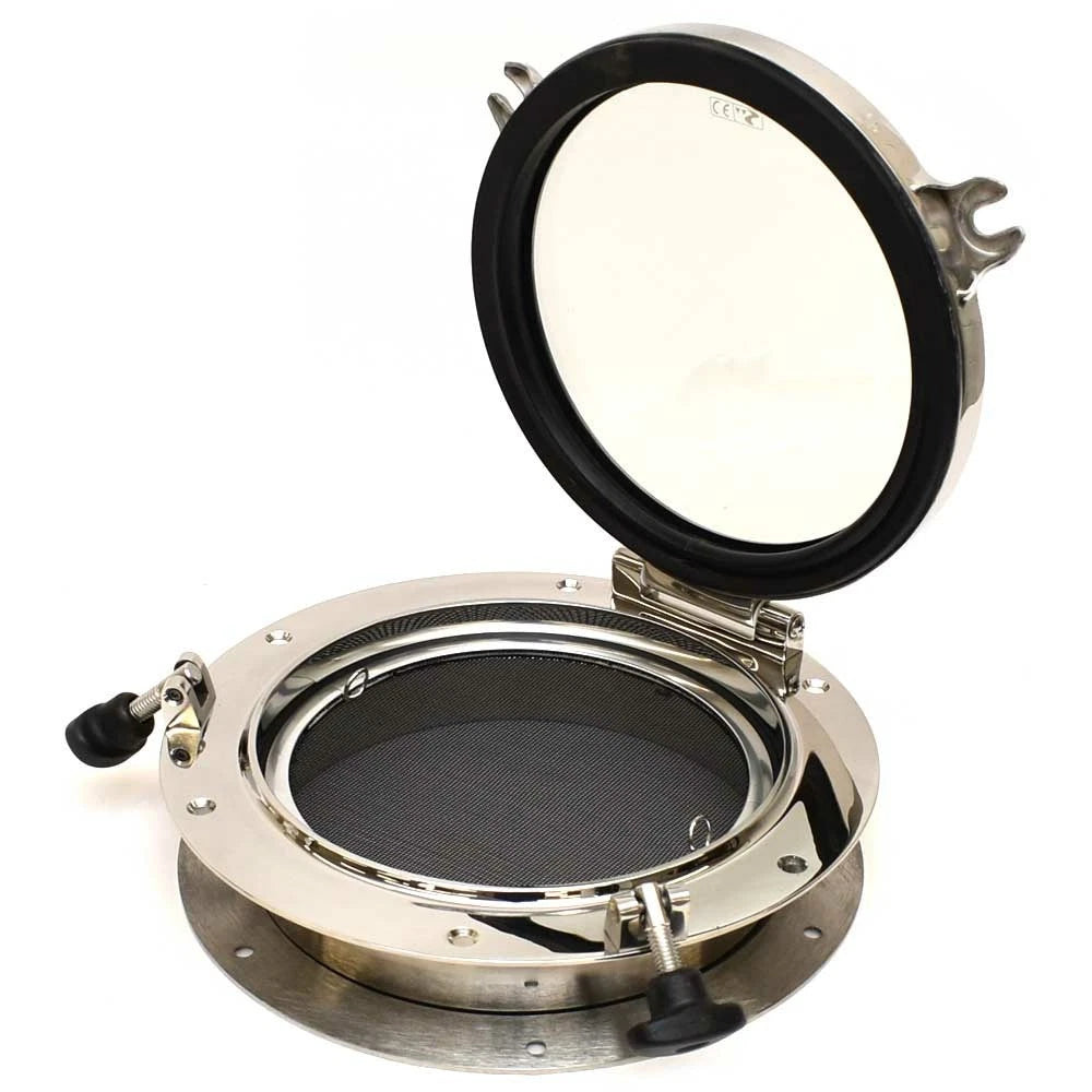 Man Ship Boat Port Window LSR - with Screen 8 Inch Round Hatch