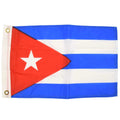 Boat Courtesy Flag Cuba - Red White Blue Nylon
