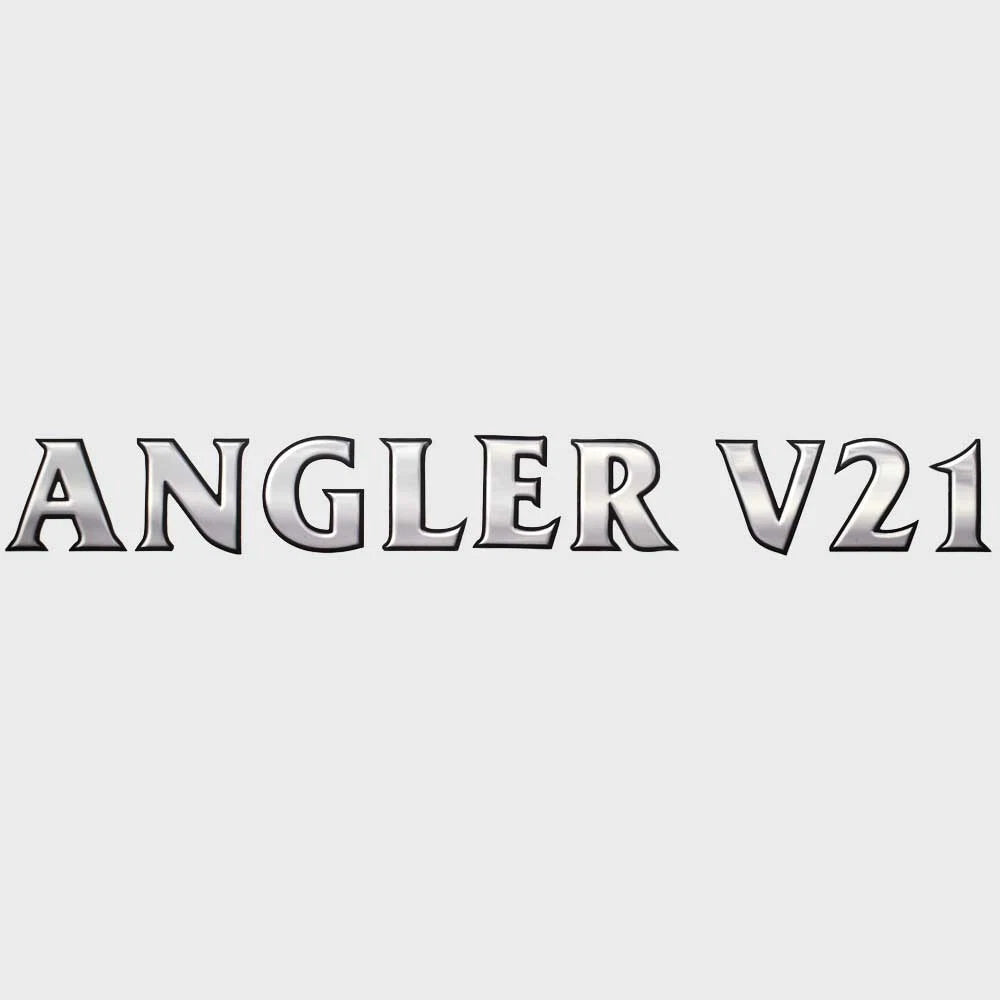 G3 Boat Model Decal Sticker 73405222 - Angler V21 Silver Black
