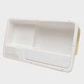 SSi Boat Cup Holder Panel - 26 7/8 X 13 1/2 Inch White Plastic
