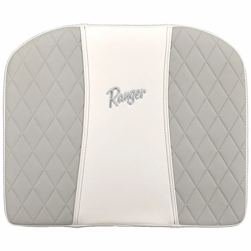 Ranger Boat Aft Cushion 730041H.58 - Bay Series Backrest White Gray