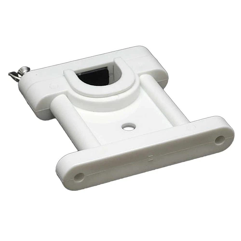 Whitecap Boat Antenna Standoff Mount S1808 - White Nylon 1-1 1/2 Inch
