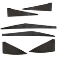 Crownline Boat Decal Set 22055 - Sharpline 149153-01 Black (set of 6)