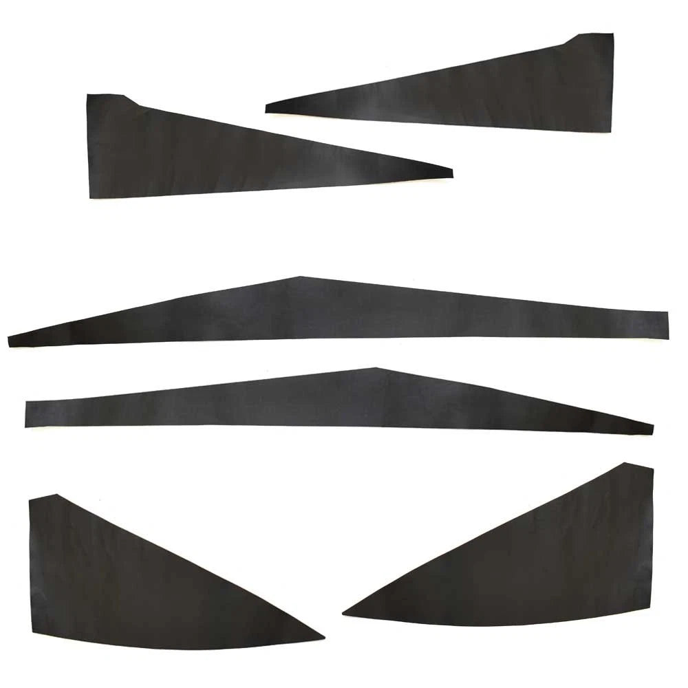 Crownline Boat Decal Set 22055 - Sharpline 149153-01 Black (set of 6)