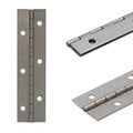 Tracker Boat Piano Hinge 112465 - 6 X 1 1/2 Inch Stainless Steel