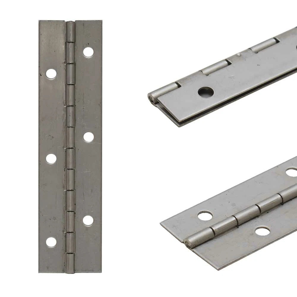 Tracker Boat Piano Hinge 112465 - 6 X 1 1/2 Inch Stainless Steel